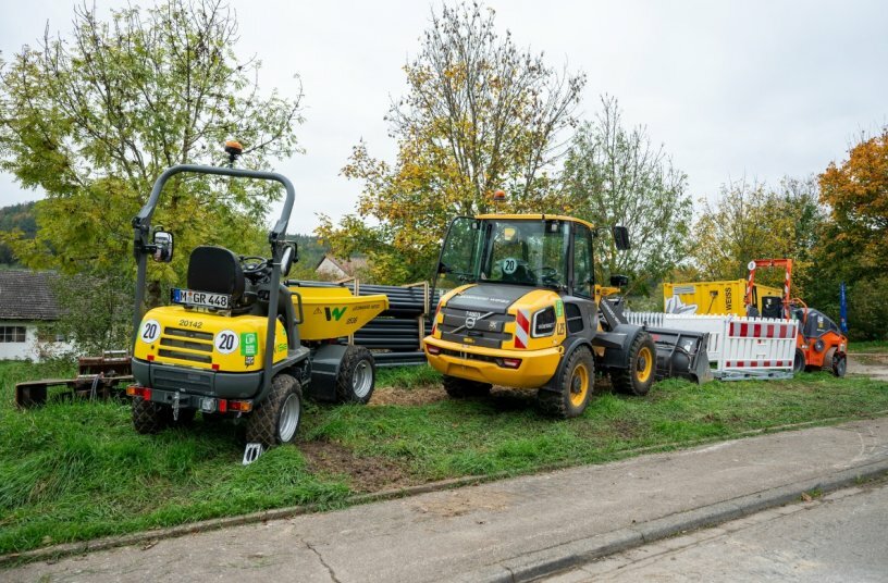 E-Maschinen und -Geräte sind maßgeblich für das Gelingen der NETZbaustelle der Zukunft.<br>BILDQUELLE: LEONHARD WEISS GmbH & Co. KG