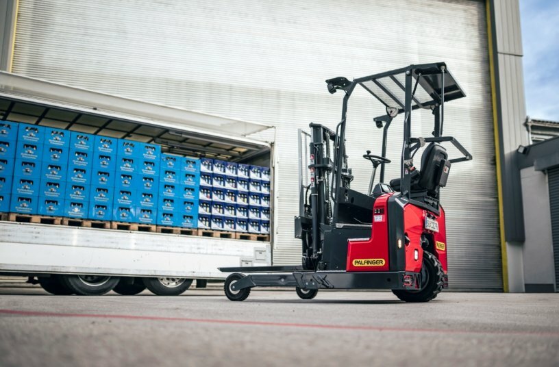 The latest addition to the FL range has been developed to meet the special requirements of beverage and retail logistics.<br>IMAGE SOURCE: PALFINGER