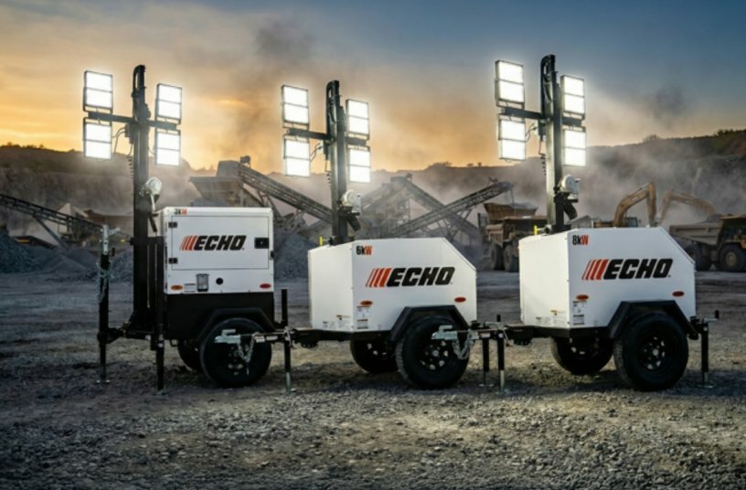 ECHO expands industrial power lineup with rental-ready light towers and 400 kVA generator<br>IMAGE SOURCE: ECHO PRM