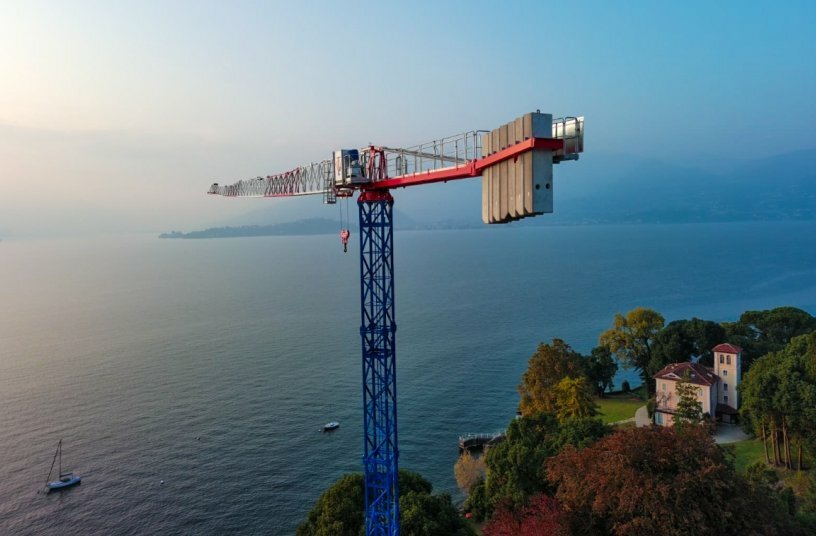 Raimondi expands popular T Series range with new flat-top tower crane - first units of T87 deployed onsite in Italy and France<br>IMAGE SOURCE: Raimondi Cranes