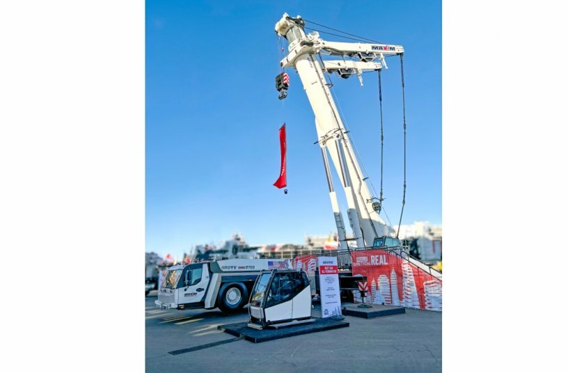 Grove unveils new range-topping all-terrain crane at CONEXPO 2026<br>IMAGE SOURCE: Manitowoc