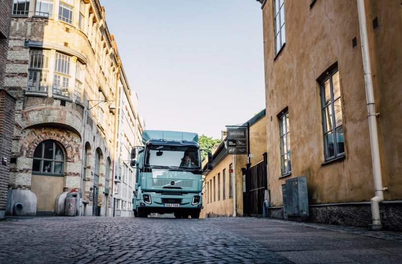 Der Volvo FL Electric: Neues 14-Tonnen-Einstiegsmodell für den innerstädtischen Verkehr.<br>BILDQUELLE: Volvo Trucks