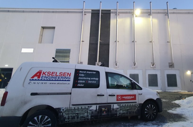 Providing emergency power in extreme weather conditions for the salmon industry in Norway<br>IMAGE SOURCE: HIMOINSA