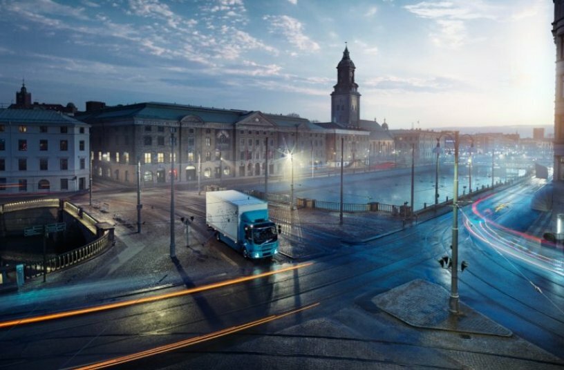 Volvo FL Elektro Stadtnacht<br>BILDQUELLE: Volvo Trucks