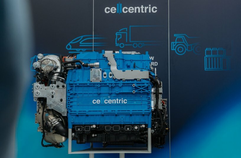 Defining the new fuel cell standard in heavy-duty applications: cellcentric unveils BZA375<br>IMAGE SOURCE: Daimler Truck AG