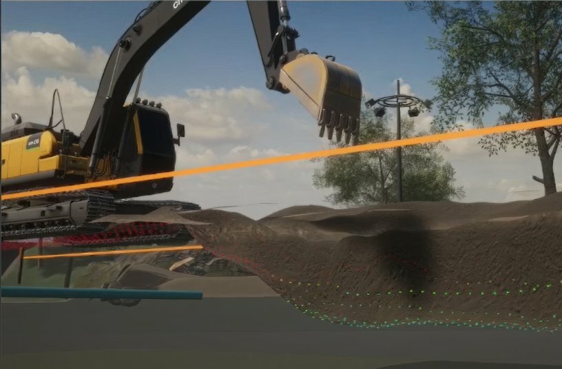 Subterranean Drone View<br>IMAGE SOURCE: CM Labs Simulations Inc.