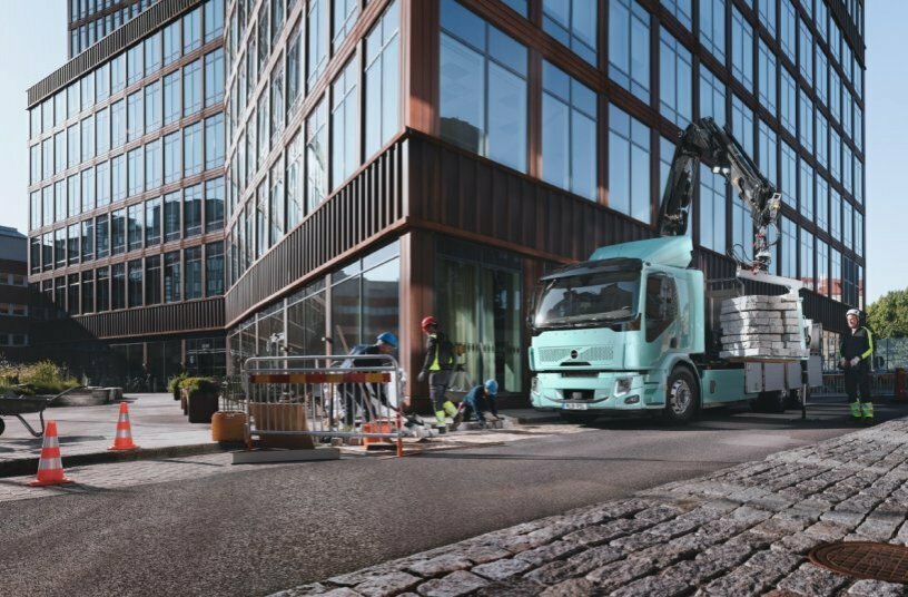 The new Volvo FE and FL Electric - medium-sized trucks for emission-free urban transport and logistics<br>IMAGE SOURCE: Volvo Trucks