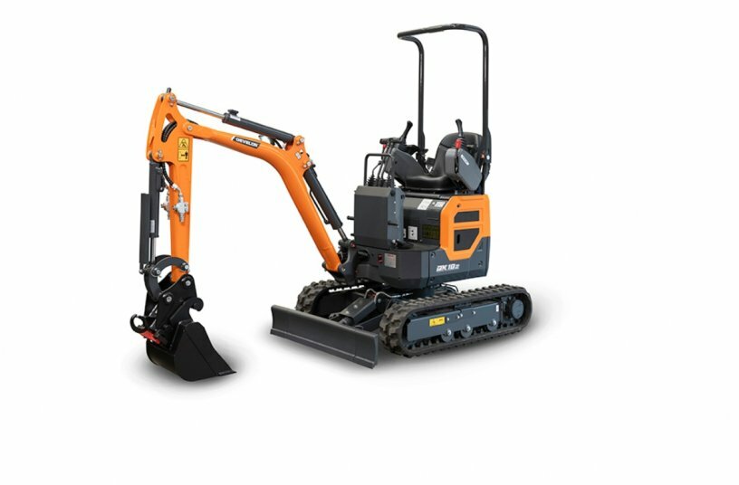 New High Performance DX10Z-7 Mini-Excavator from Develon<br>IMAGE SOURCE: DEVELON