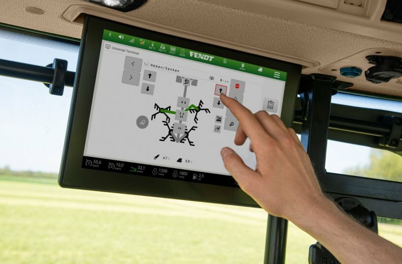 FendtONE User Interface for Fendt Former<br>IMAGE SOURCE: Fendt