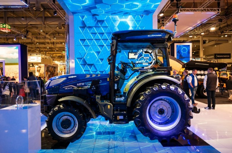 The New Holland T4.120F Auto Command at Agritechnica 2025<br>IMAGE SOURCE: CNH