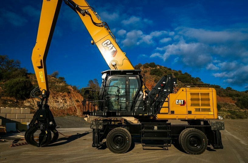 Cat®-Umschlagmaschine MH3032<br>BILDQUELLE: Caterpillar