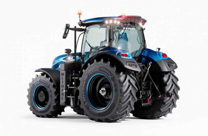 New Holland T7 Methane Power LNG<br>BILDQUELLE: CNH Industrial N.V.; New Holland Agriculture