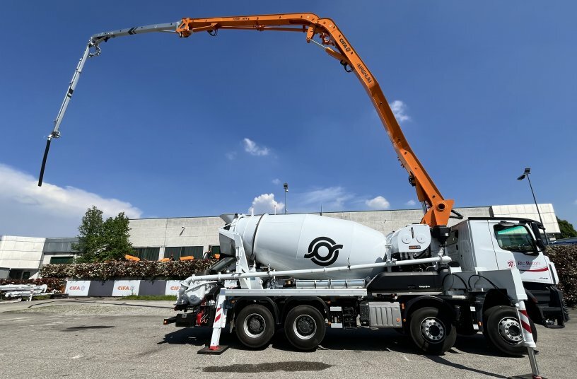 CIFA präsentiert die neue Magnum MK35H mit Karbonmast auf der Bauma 2025<br>BILDQUELLE: CIFA