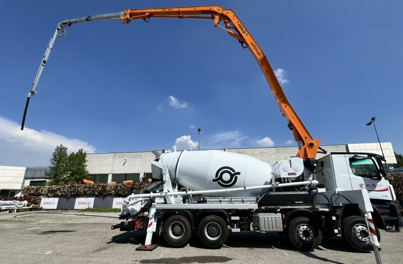 CIFA presents the new Magnum MK35H with carbon boom at Bauma 2025<br>IMAGE SOURCE: CIFA