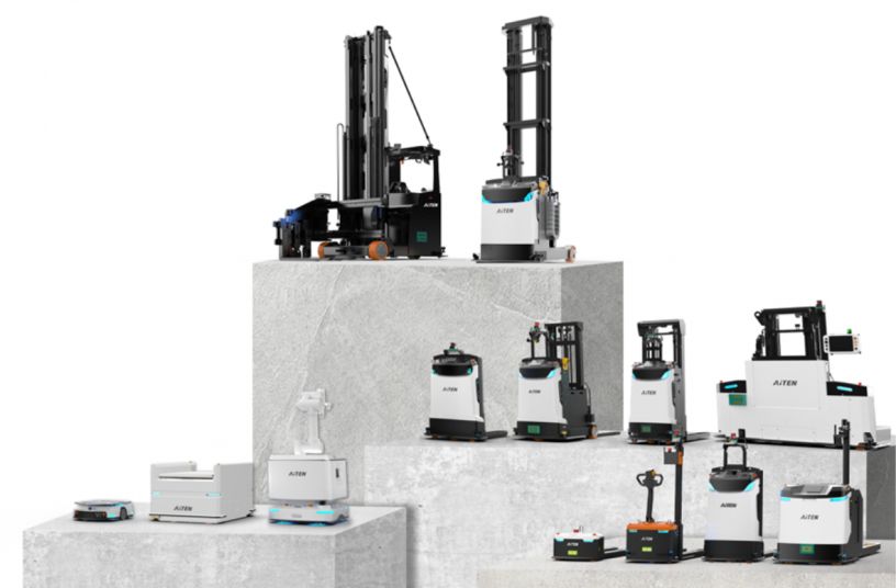 Full product portfolio of AiTEN Robotics<br>IMAGE SOURCE: AiTEN Robotics