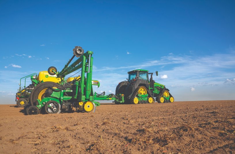 John Deere Introduces New Electric Excavator And Planting Technology In Keynote At CES 2023<br>IMAGE SOURCE: John Deere Walldorf GmbH & Co. KG