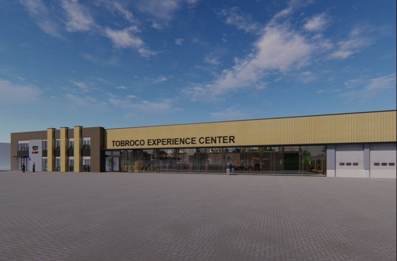 Blick auf das neue Experience Center<br>BILDQUELLE: TOBROCO-GIANT