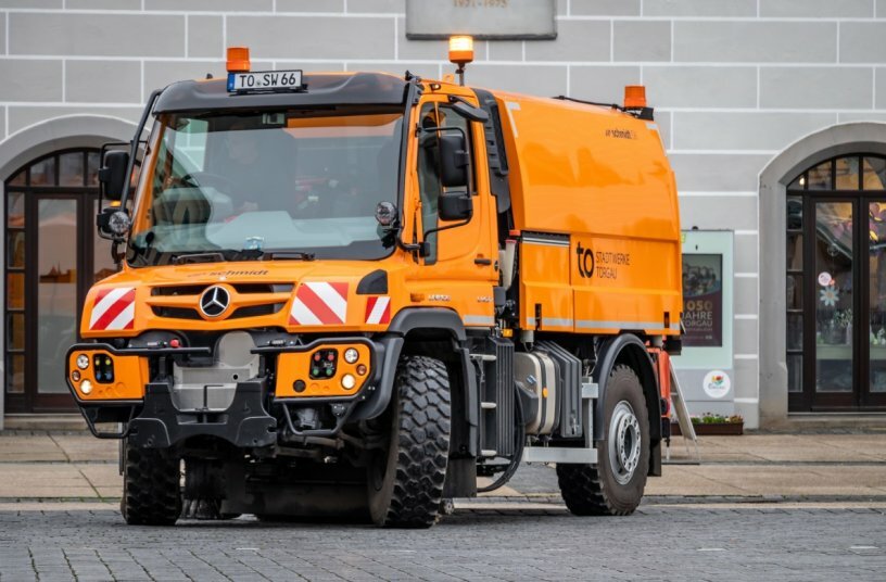 Stadtwerke Torgau setzen erneut auf Unimog Geräteträger<br>BILDQUELLE: Daimler Truck AG
