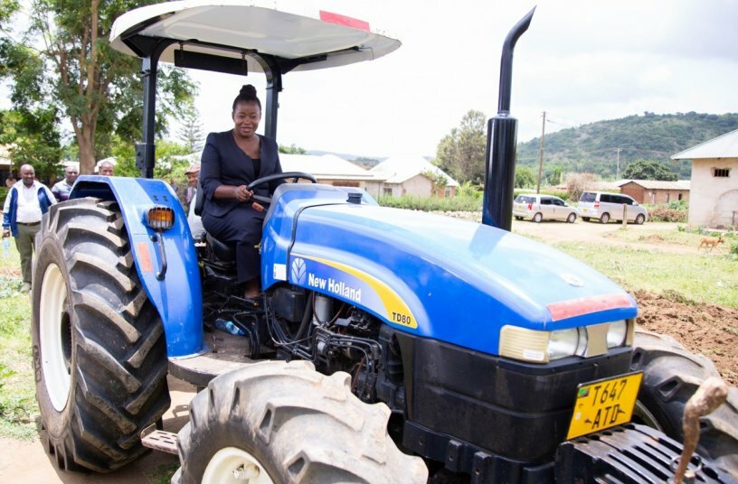 New Holland in Tanzania<br>IMAGE SOURCE: CNH Industrial N.V.; New Holland Agriculture