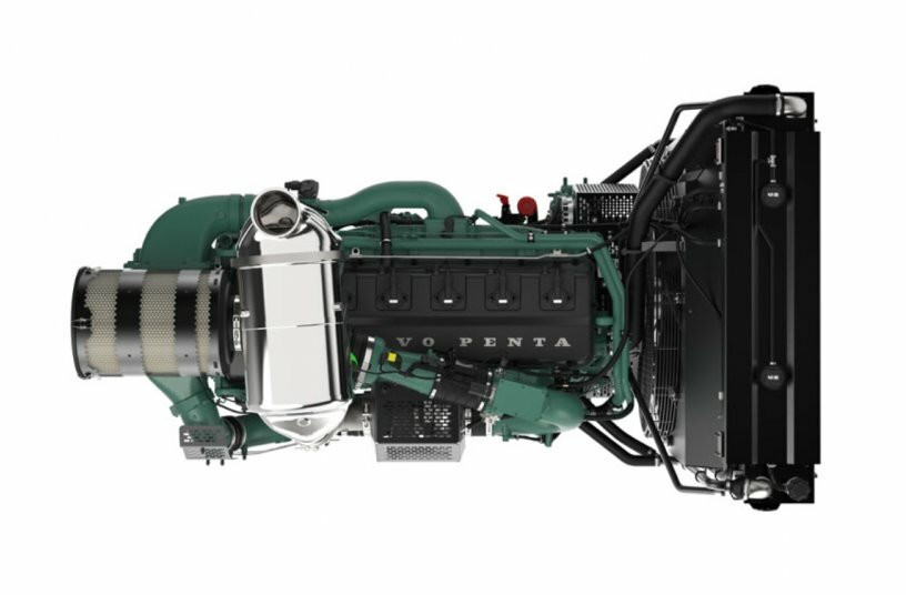 Der G17 ist der neue Erdgasmotor von Volvo Penta<br>BILDQUELLE: Volvo Penta