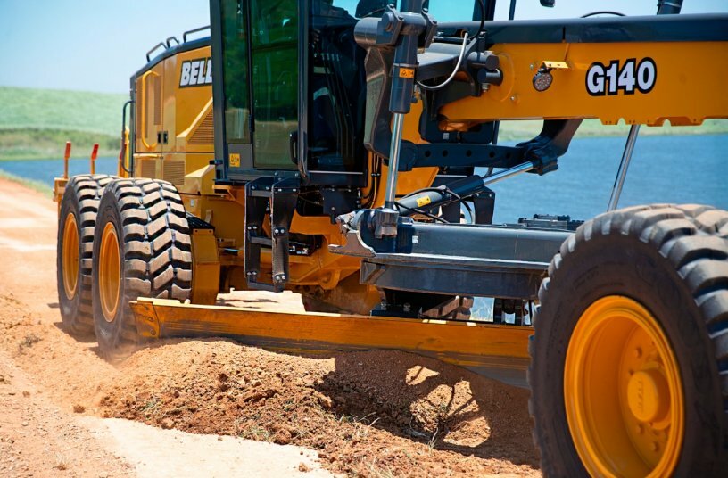 Bell has standardised on high-quality, low-maintenance components, such as a precision sealed circle bearing, which is standard across the range.<br>IMAGE SOURCE: Bell Equipment