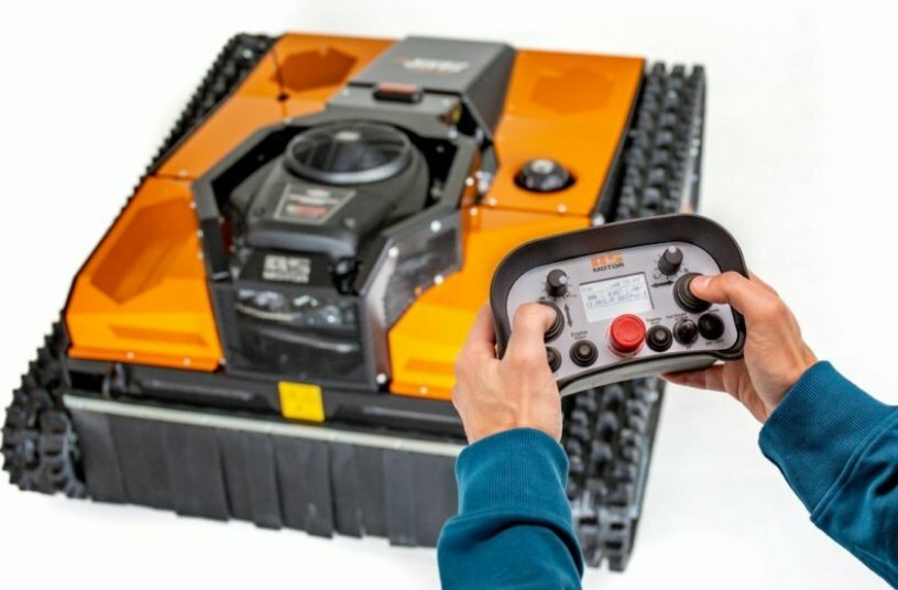 Mow steep slopes faster - without turning<br>IMAGE SOURCE: AS-Motor