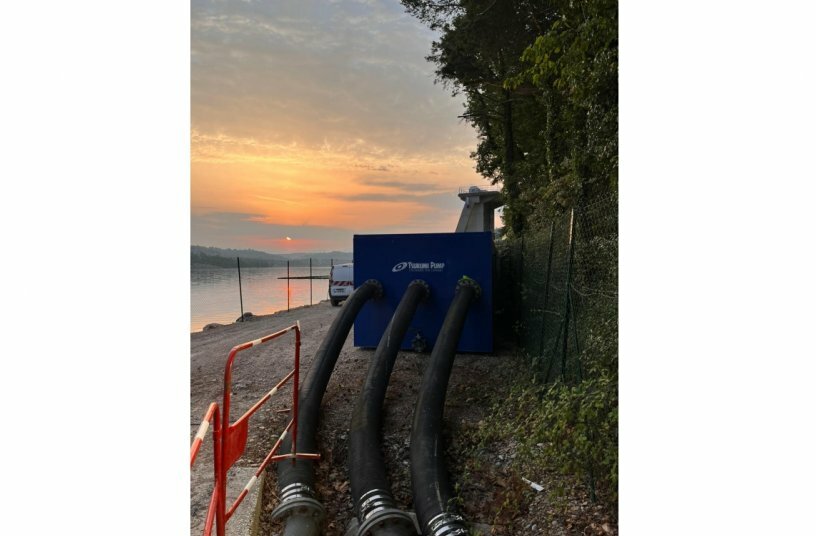 Das komplette Equipment für die Wasserlogistik lieferte Tsurumi.<br>BILDQUELLE: Tsurumi