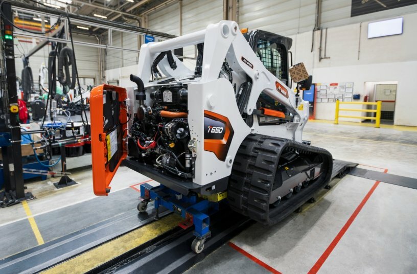 Bobcat Starts Production of New T650 Compact Track Loader