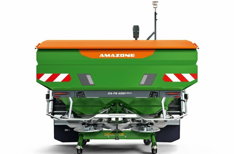 The ZA-TS 01 Ultra will be initially only available in limited numbers and in hopper capacities of 4,200 and 5,000 litres. A full market launch, in all levels of equipment, will take place in 2027.<br>IMAGE SOURCE: AMAZONEN-WERKE H. DREYER SE & Co. KG