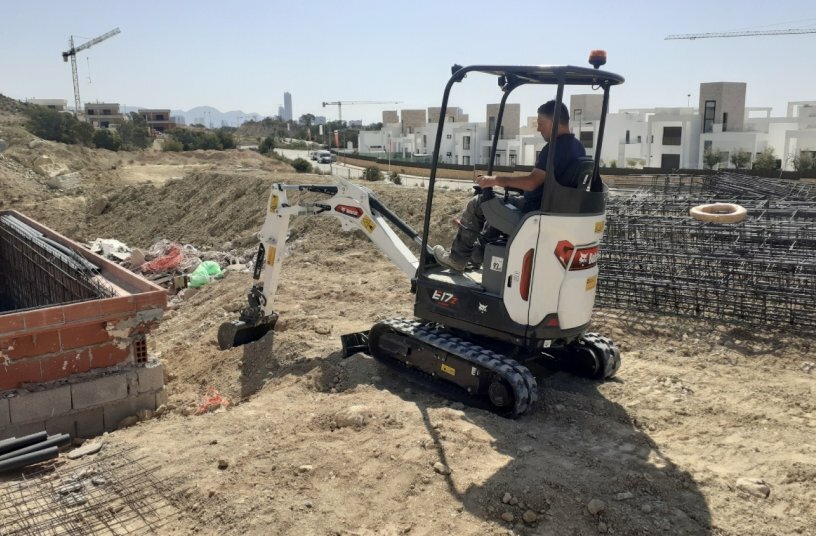 Bobcat E17z excavator<br>IMAGE SOURCE: Bobcat