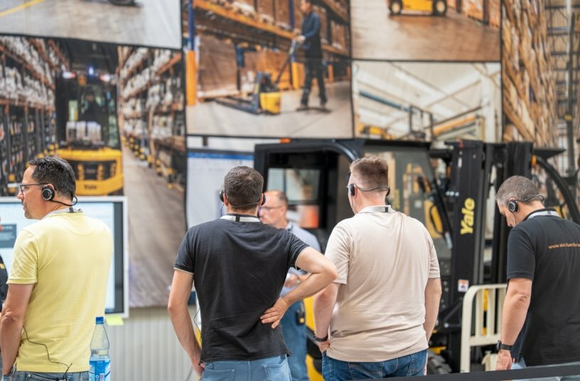 Yale Lift Truck Technologies Forklifts<br>IMAGE SOURCE: Yale
