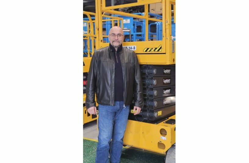 Sinisa Durdevic - CEO Up Rent<br>IMAGE SOURCE: Palazzani Industrie S.p.A.