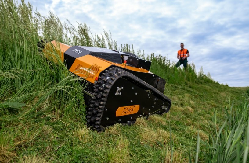 Neue Sichel-Mähraupe AS 990 Tahr RC geht in Serie<br>BILDQUELLE: AS-Motor