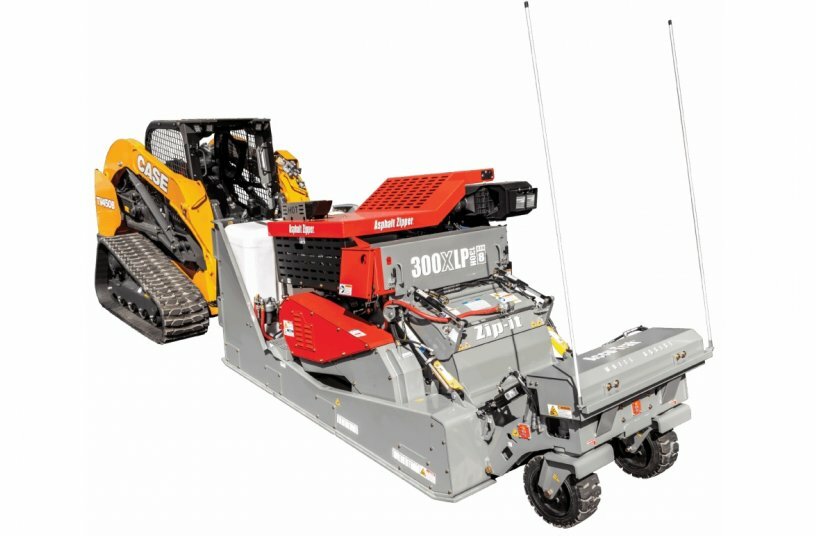 Asphalt Zipper Unveils Low-Profile Reclaimer Attachments, Bringing Utility Trenching/Surface Milling, and Full-Depth Reclamation to Compact Track Loaders<br>IMAGE SOURCE: Asphalt Zipper