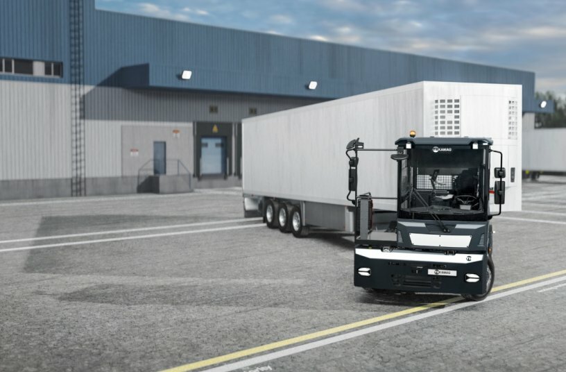 The new KAMAG PrecisionTractor 201 sets new standards in yard logistics.<br>IMAGE SOURCE: TII Group