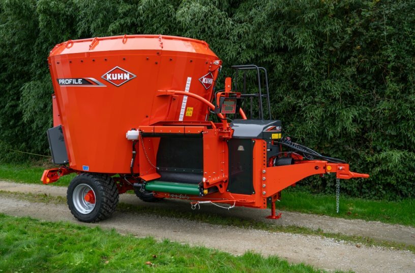 New range of trailed mixer wagons PROFILE 1.CM<br>IMAGE SOURCE: KUHN-AUDUREAU S.A.