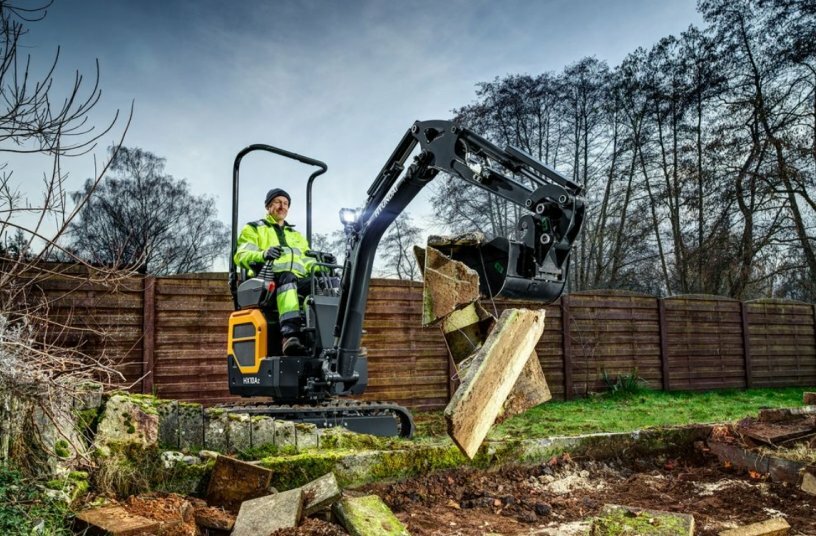 Hyundai adds HX10A Z micro excavator to compact line<br>IMAGE SOURCE: Hyundai Construction Equipment Europe