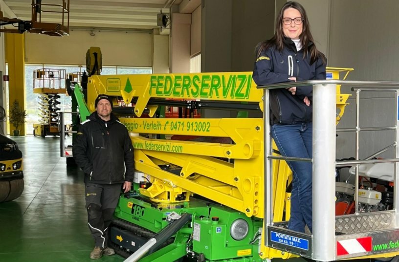Federservizi strengthens its fleet with Palazzani: TZJ 180 and XTJ 32 Spider lifts delivered<br>IMAGE SOURCE: Palazzani Industrie S.p.A.