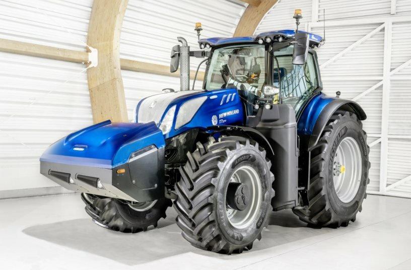 New Holland T7.270 Methane Power CNG Tractor<br>IMAGE SOURCE: New Holland