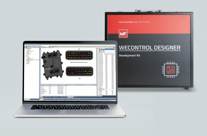 The ePDM 70-150 is fully programmable and supported by the powerful WEcontrol Designer programming environment.<br>IMAGE SOURCE: Würth Elektronik ICS