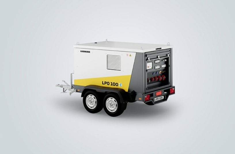 Serie: Liduro Power Port – LPO 100, mit Fahrgestell.<br>BILDQUELLE: Liebherr-International Deutschland GmbH