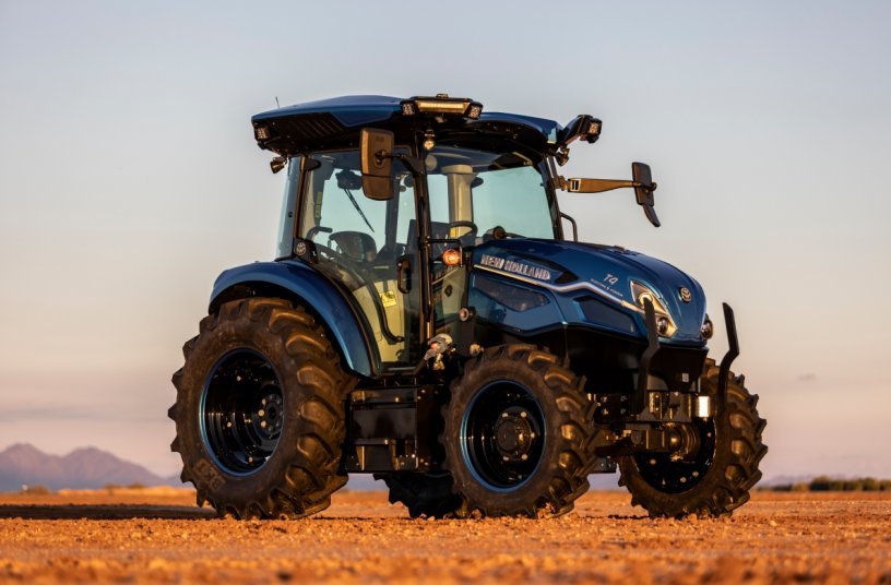 New Holland T4 Electric Power<br>IMAGE SOURCE: CNH Industrial N.V.; New Holland Agriculture