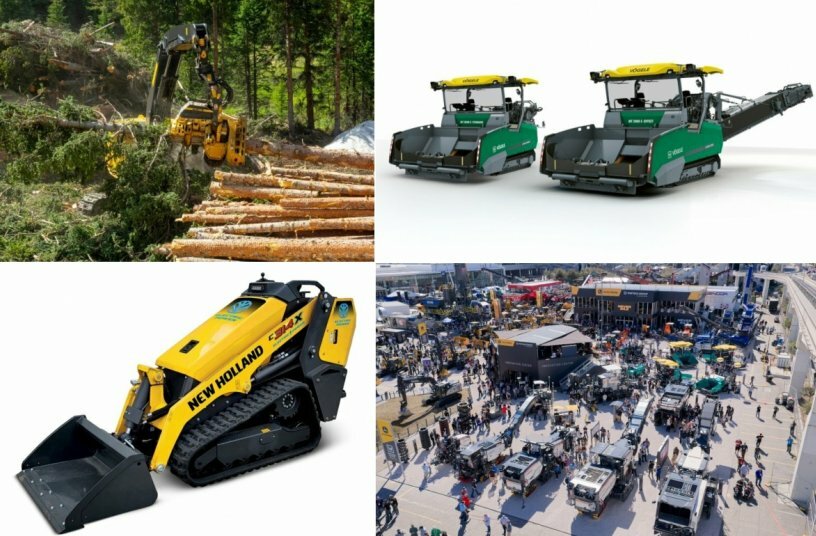 Product launches of March: part 2 (Vögele feeders, Wirtgen news, New Holland loaders, and more)