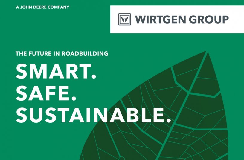 Wirtgen Group auf der Bauma 2022: Mit nachhaltigen und damit wegweisenden Lösungen für den Straßenbau präsentiert die Wirtgen Group in München ihre hohe Innovationskraft.<br>BILDQUELLE: WIRTGEN GROUP