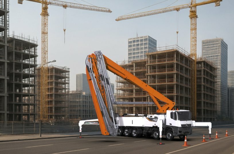 CIFA introduces the new K60H with 7-section boom: a new benchmark in the 60-meter class<br>IMAGE SOURCE: CIFA Spa