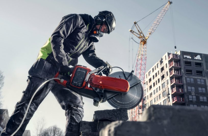 Husqvarna bietet Trennschleifer für jede Herausforderung im GaLa-Bau – seit über 65 Jahren<br>BILDQUELLE: Husqvarna