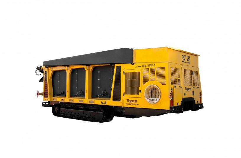 Tigercat Releases 6040 Carbonizer<br>IMAGE SOURCE: Tigercat International Inc.
