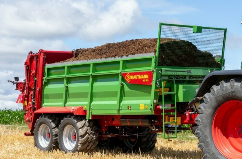 Strautmann MS 105 spreader<br>IMAGE SOURCE: B. Strautmann & Söhne GmbH