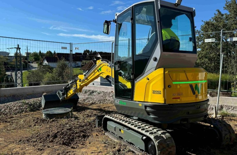 Wacker Neuson EZ26e<br>IMAGE SOURCE: Wacker Neuson SE