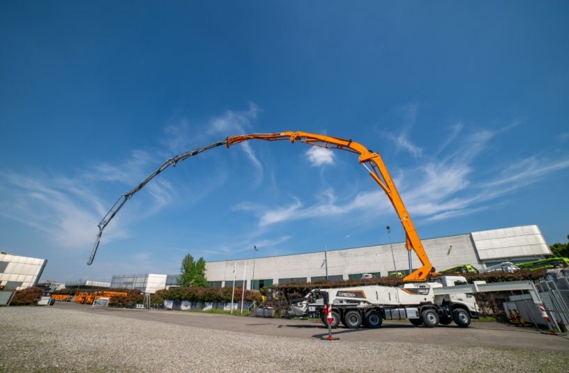 CIFA introduces the new K60H with 7-section boom: a new benchmark in the 60-meter class<br>IMAGE SOURCE: CIFA Spa